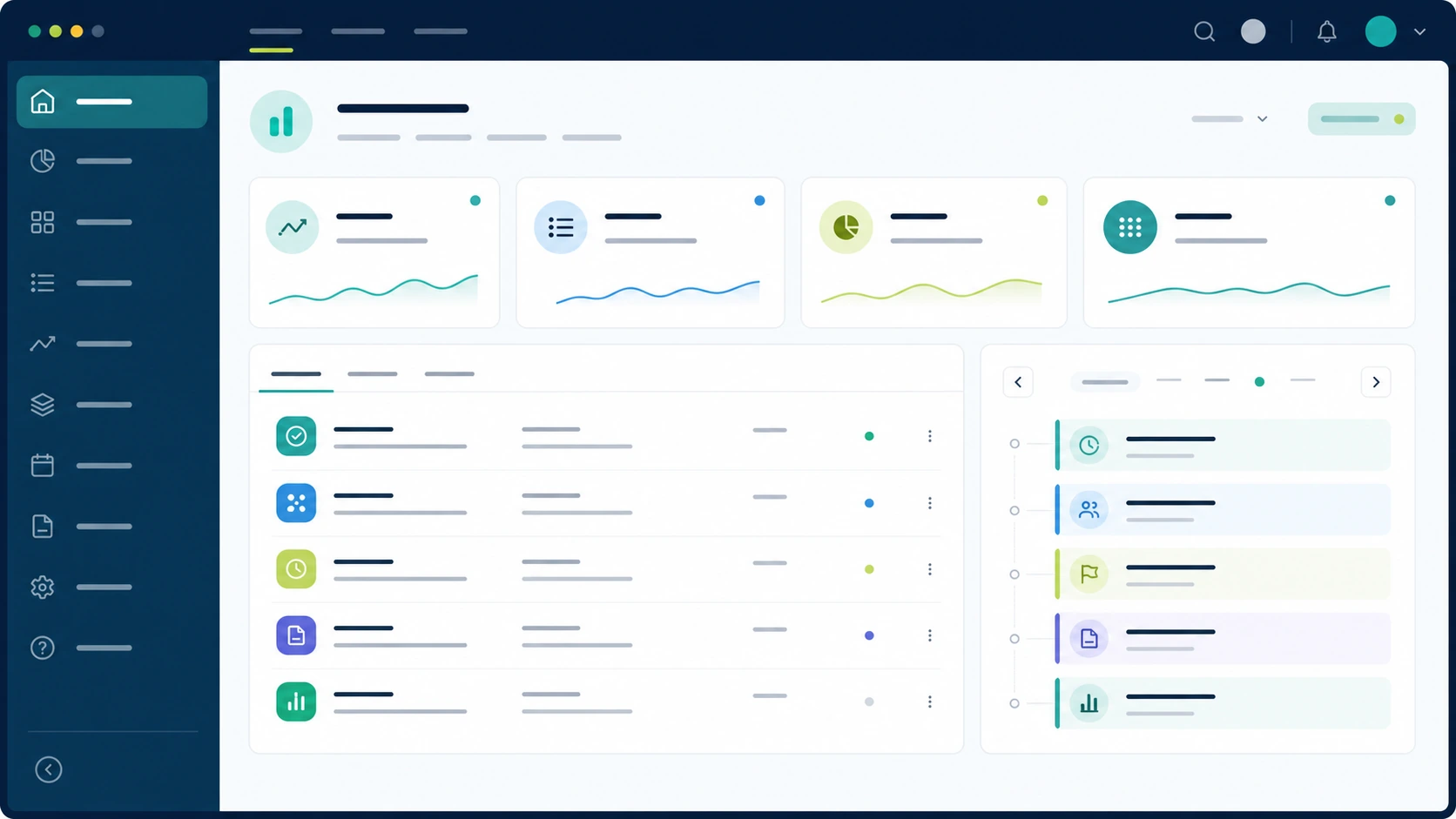 Generic conceptual interface for ClubAL Operador Web